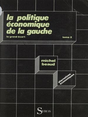 cover image of La politique économique de la gauche (2)